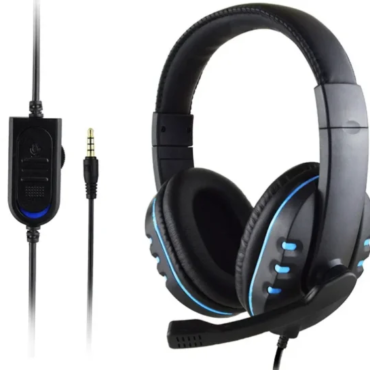 Fone de Ouvido Com Fio P2 Com Microfone Para PS4, PS3 e PC