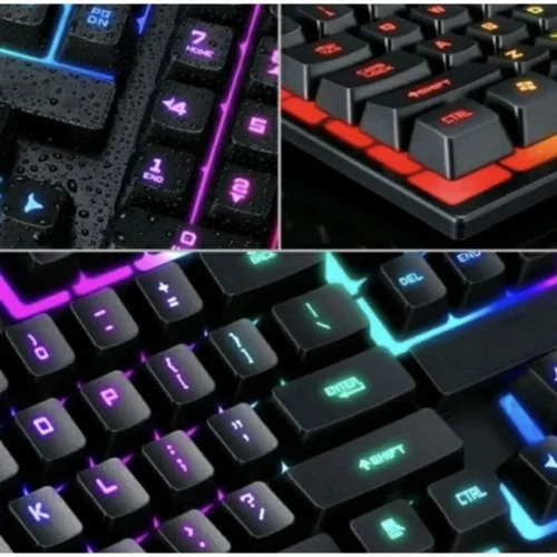 Teclas do teclado gamer semi mecânico