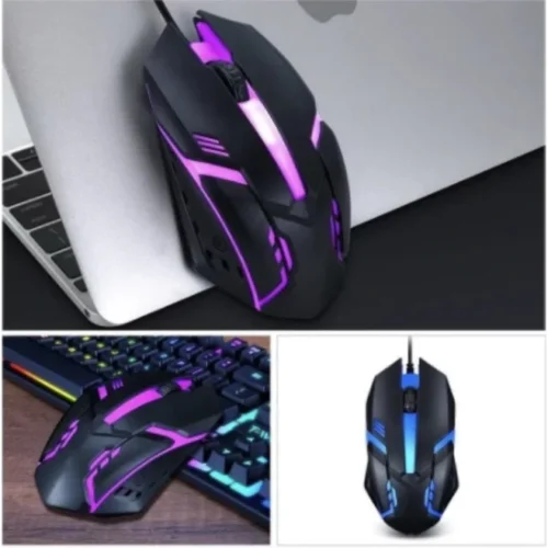 Mouse Gamer ALFA Usb 3200dpi Led Rgb Com Fio JX-M20 - Imagem 4