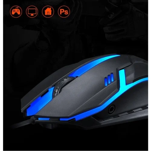 Mouse Gamer ALFA Usb 3200dpi Led Rgb Com Fio JX-M20 - Imagem 5