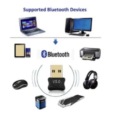 Adaptador E Receptor USB Bluetooth 5.0 para vários aparelhos