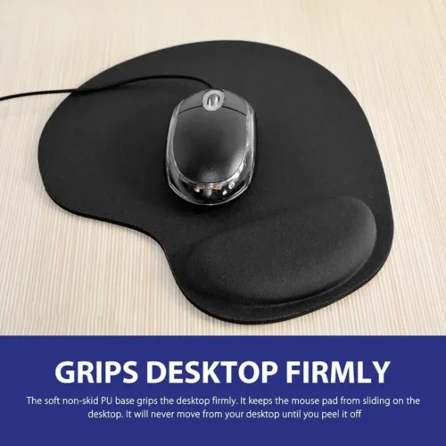 Mouse Pad Confortável Antiderrapante com Suporte de Pulso - Imagem 8