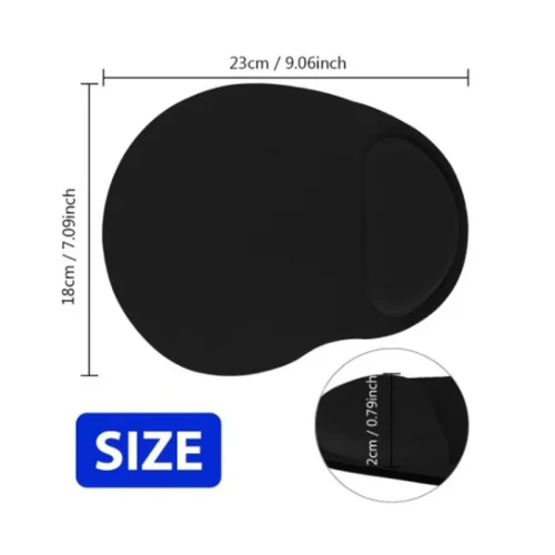 Mouse Pad Confortável Antiderrapante com Suporte de Pulso - Imagem 5