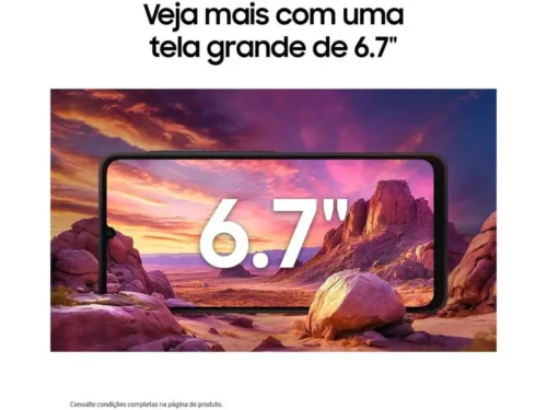 smartphone samsung galaxy a06 tela 6.7