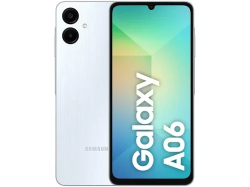 smartphone samsung galaxy a06 parte traseira e frontal