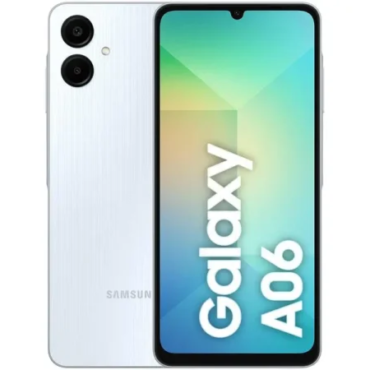 smartphone samsung galaxy a06 parte traseira e frontal