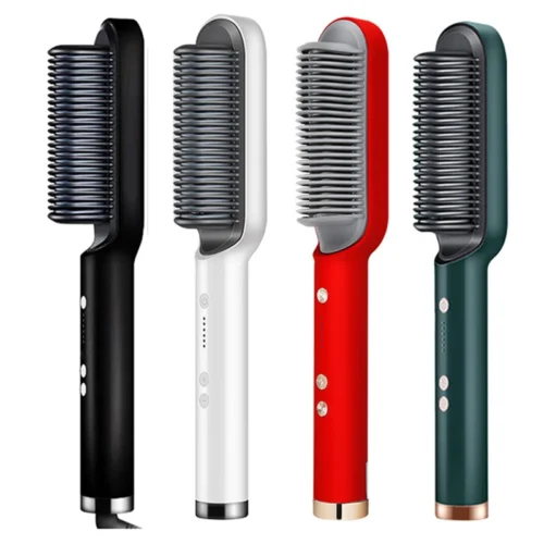 Escova De Cabelo Elétrica Pente De Aquecimento bivolt - Imagem 5