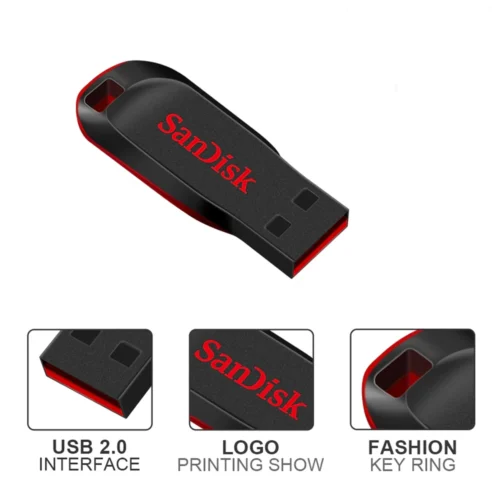 Pendrive Sandisk 16GB Original - Imagem 2