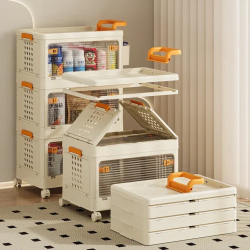 Prateleira com Roda, Sala, Banheiro e Cozinha 3, 4 Camadas - Imagem 2