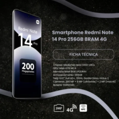 Xiaomi Redmi Note 14 Pro 256 GB 8 GB RAM 4G Detalhes