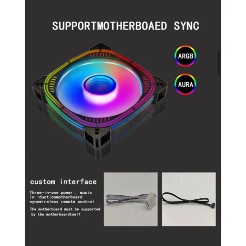 Ventoinha RGB Silenciosa 120mm Revenger G-VR336 - Imagem 6