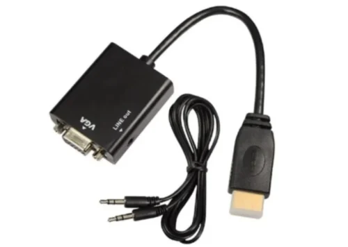 ADAPTADOR HDMI PARA VGA GT- HDMI/VGA ( +Cabo P2 )