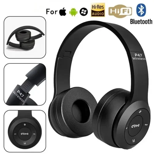 Fone de Ouvido P47 Bluetooth 5.0 Detalhes