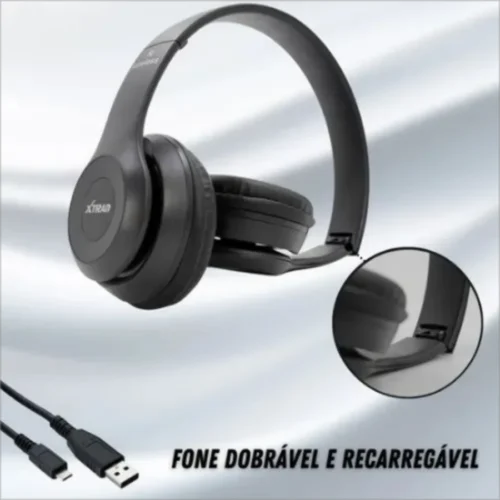 Fone De Ouvido Sem Fio Dobrável