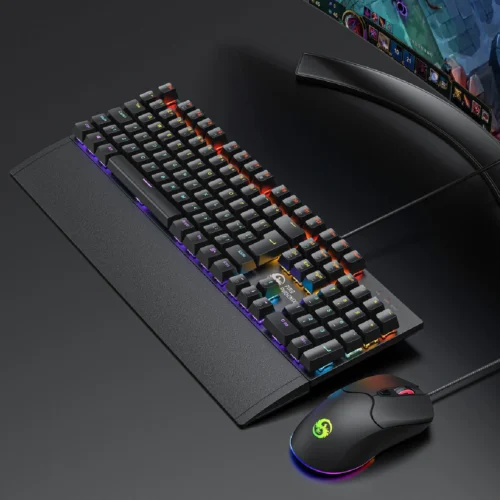 Kit Teclado Mecânico e Mouse DPI 7200 ABNT2 e Mouse Pad - Imagem 5