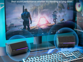 PC Gamer com Caixa de Som