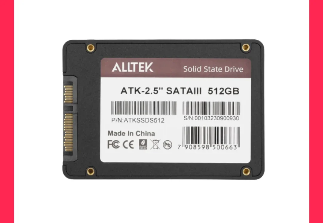SSD Alltek 512GB Sata III