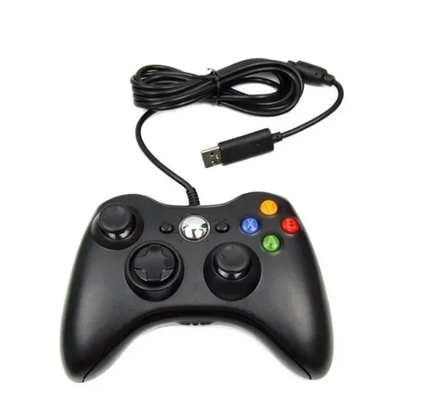 Controle De Xbox 360 Com Fio Para Videogame e PC - Imagem 3