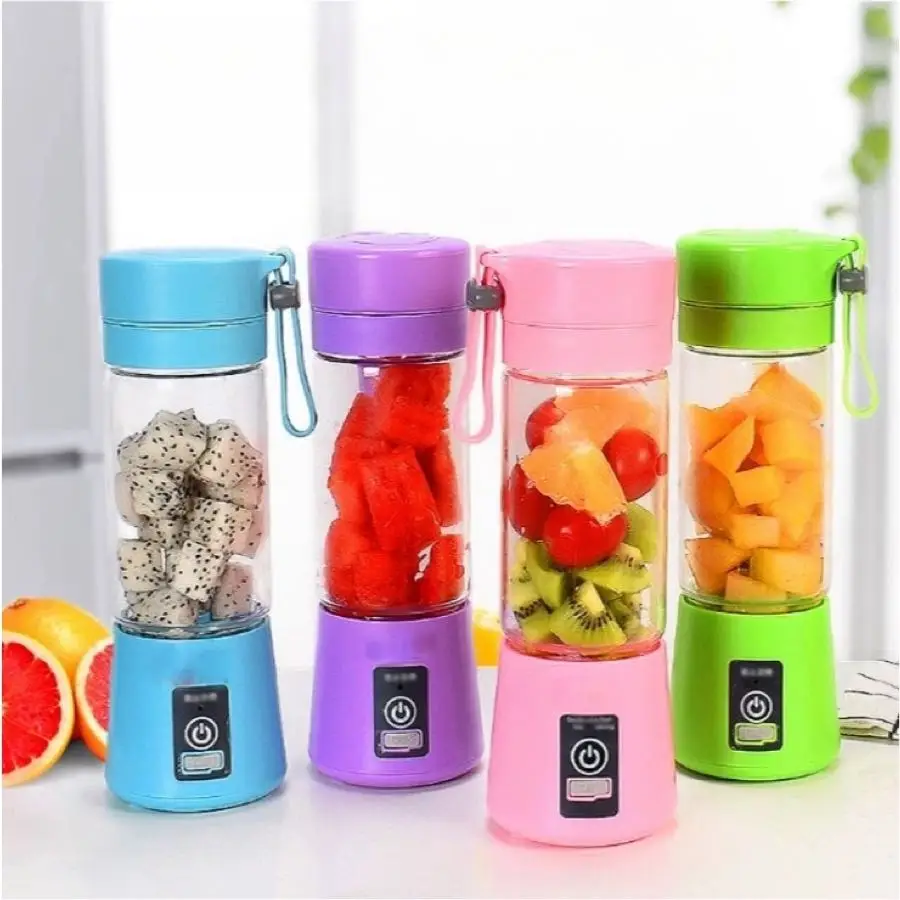 Mini Liquidificador Portátil Usb Juice Cap Opções