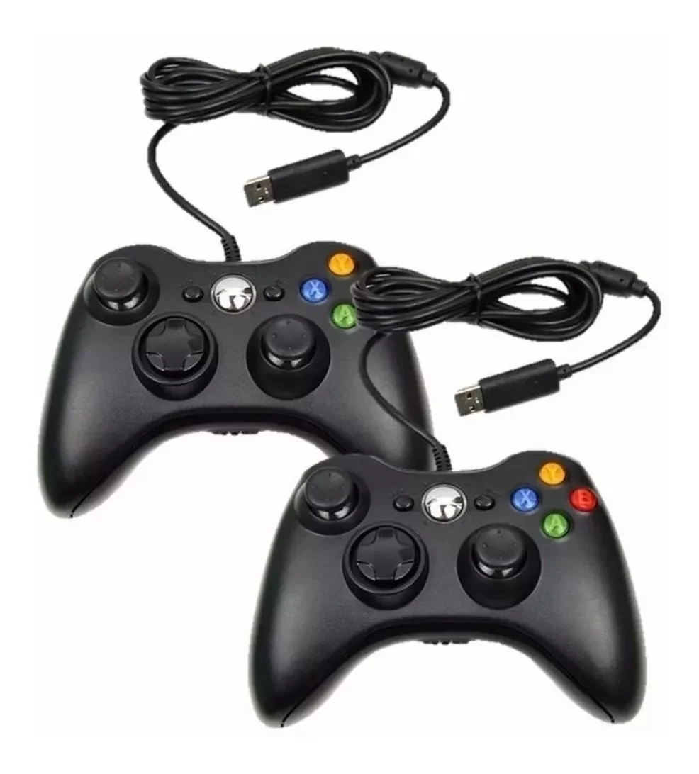 Controle De Xbox 360 Com Fio Para Videogame e PC - Imagem 5