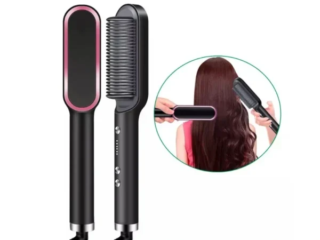 Escova De Cabelo Elétrica 3 em 1 Mulher usando