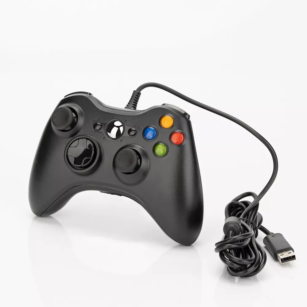 Controle De Xbox 360 Com Fio Para Videogame e PC - Imagem 4