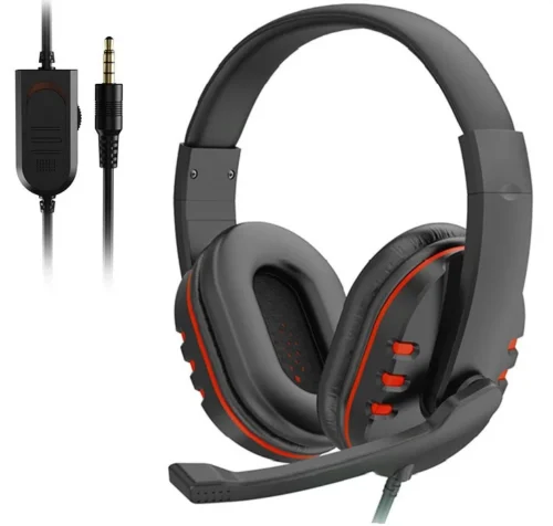 Fone de Ouvido Gamer para Jogos Com Fio de 3,5 mm - Imagem 6
