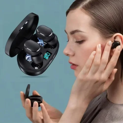 Fone de Ouvido Sem fio Bluetooth Sports Fones 5.0 Redução de Ruído - Imagem 5
