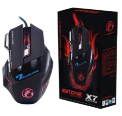 Mouse Gamer X7 RGB – 7 Botões Programáveis, DPI Ajustável e sua Caixa
