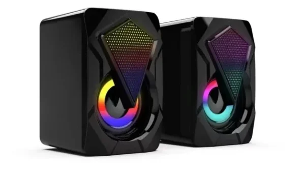 Caixa de Som RGB Gamer E005