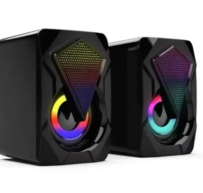 Caixinha de Som RGB Gamer E005 - para PC, Consoles e TV
