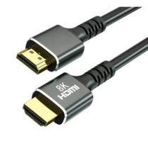 Cabo HDMI 8K 2.1 Ultra High Speed 5m – Suporte a 8K, VRR e Dolby Vision Condutores banhados a ouro