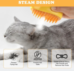 Escova de Banho Elétrica para Cães e Gatos Design