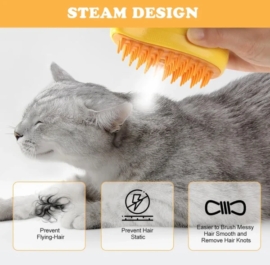 Escova de Banho Elétrica para Cães e Gatos Design