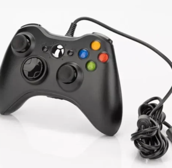 Controle USB para Xbox 360 e PC e Console