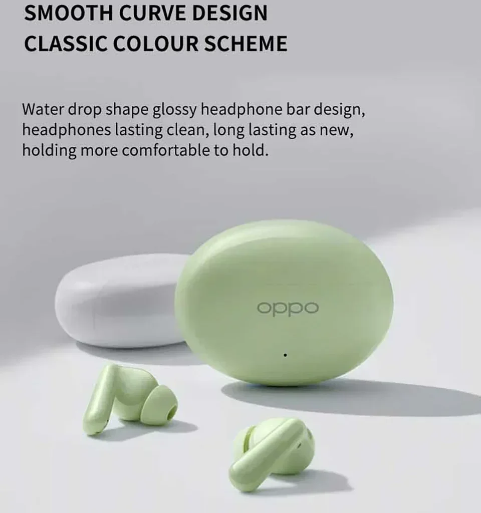 OPPO Enco Air4 Fone Bluetooth com Cancelamento de Ruído para Música e Esportes
