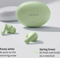 OPPO Enco Air4 Fone Bluetooth com Cancelamento de Ruído Verde