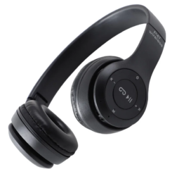 Fone De Ouvido Sem Fio F47 / P47 Dobrável Preto
