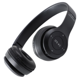 Fone De Ouvido Sem Fio F47 / P47 Dobrável Preto