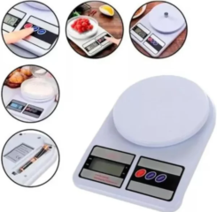 balança de cozinha 10kg sendo usada