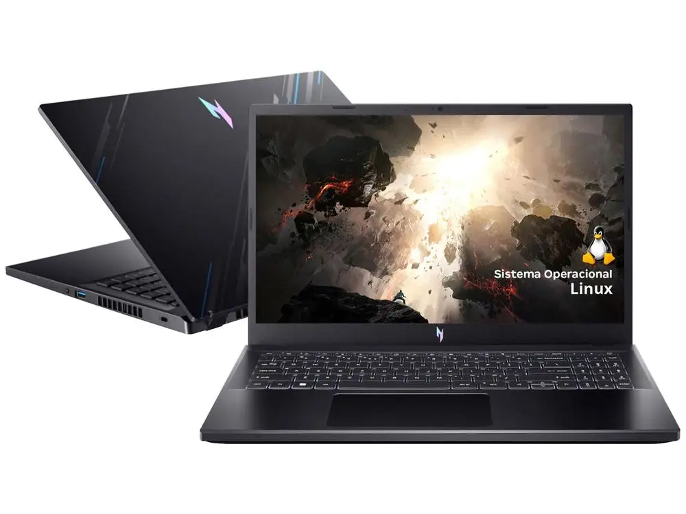 Notebook Gamer Acer Nitro V15 Intel Core i5 512GB SSD 16GB RAM RTX 3050 6GB Tela 144Hz IPS 12x Sem Juros 1 Notebook Gamer Acer Nitro