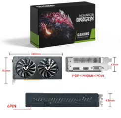 Placa de Vídeo AMD Radeon RX 590 caixa