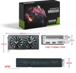 Placa de Vídeo AMD Radeon RX 590 caixa