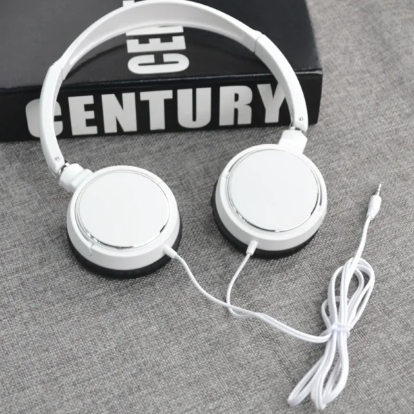 Fone WYMECT com Fio 3.5mm com Cancelamento de Ruído – Intra-aurular Estéreo Branco