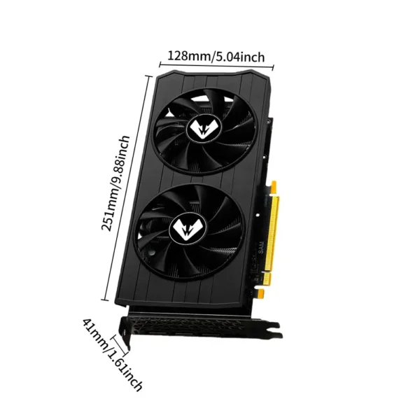 Placa de Vídeo Radeon RX 580 SOYO 8GB GDDR5 Dual Fan VR Ready