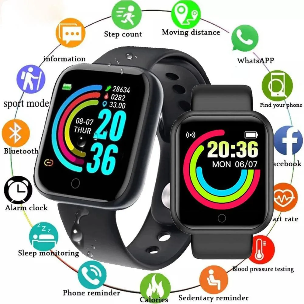 Smartwatch FitPro Monitoramento Completo para Sua Rotina e Saúde