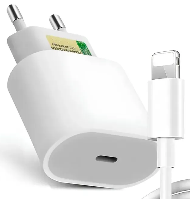 Carregador Turbo 20W + Cabo USB-C para Lightning