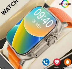 Smartwatch LAXASFIT X10 Ultra 2.01 com Chamadas Bluetooth e Monitor de Saúde Original