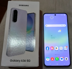 Smartphone Galaxy a36 5g e Caixa