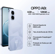 Smartphone OPPO A6t 128gb, 12gb Ram detalhes dele